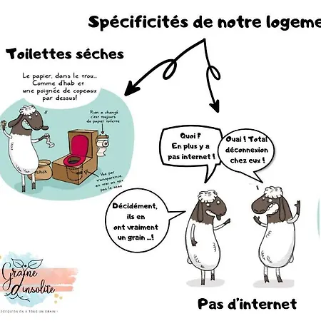 Semesterbostad Graine D'insolite